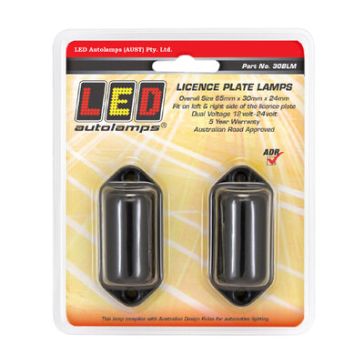 Licence Plate Lamps 30BLM