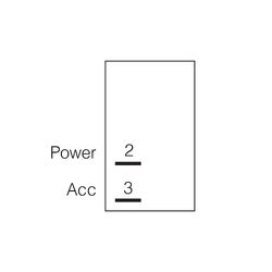 Narva Off/On Sealed Rocker Switch