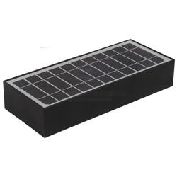 Light LED brick IP65 smart solar PIR motion sensor 800lu black