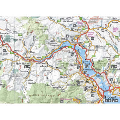 Hobart & Region Map