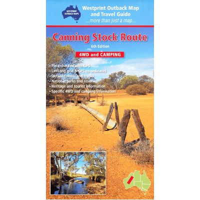 Canning Stock Route Map