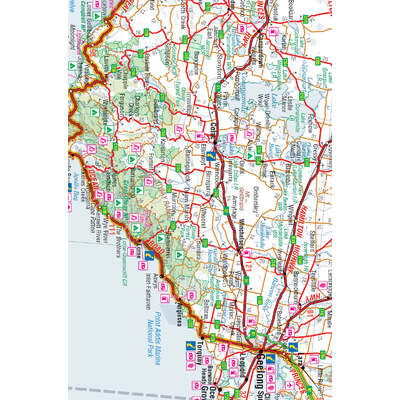 Melbourne to Adelaide Map