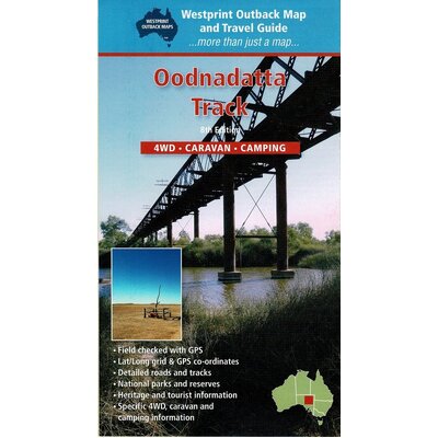 Oodnadatta Track Map