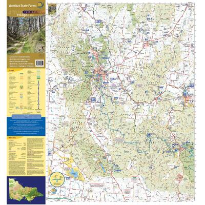 Wombat State Forest 4WD Map