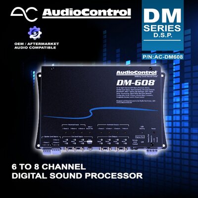 Audiocontrol D Series Six By Eight Channel Dsp