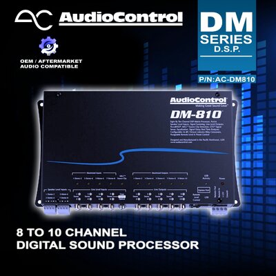 Audiocontrol D Series Eight By Ten Channel Dsp