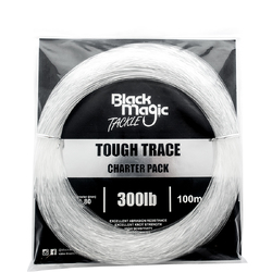 Black Magic Tough Trace Leader Charter Pack 150LB -100M