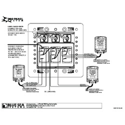 Blue Sea Systems Panel 360 Ctrl M-F-M Acr