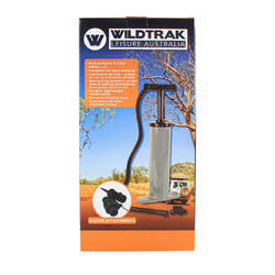 Wildtrak Double Action Hand Pump 38Cm 2 X 1400Cc Ac Cc0001