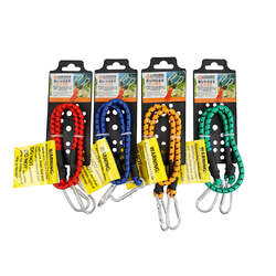 Wildtrak 160Cm Bungee Cord With Carabiners 4 Asstd