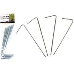 Wildtrak Tent Pegs Steel 23Cmx5Mm 10Pk Ac Cc1002