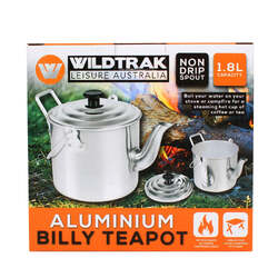 Wildtrak Billy Teapot Aluminium 1800Ml Ac Cc1015