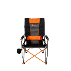 Wildtrak Yamba Solid Arm Lumbar Chair 200Kg Wr 64X69X109Cm