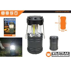 Wildtrak Lantern Led Pop Up 185Mmx87Mm Battries Included Ac Cc7004