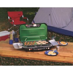 Coleman Stove EvenTemp with Griddle and Grease Cup