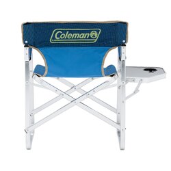 Coleman Chair Flat Fold Director's Plus (Blue)