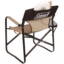 Coleman Chair Flat Fold Director's Steel Deck Chair