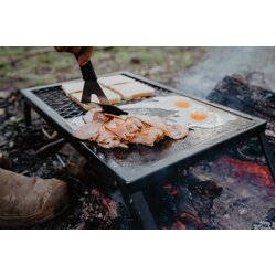 Coleman Grill Over Fire Half Grill Half Griddle