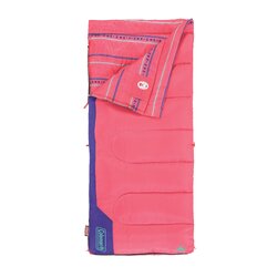 Coleman Sleeping Bag Youth (+10°C Temperature Rating - Pink/Purple)