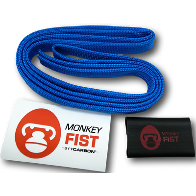 Carbon Winch Monkey Fist Coloured Rope Sheath