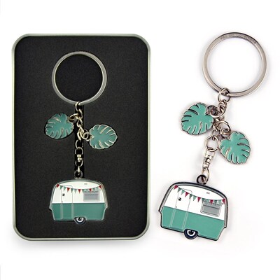 Van Go Collections Keyring  Van Go Collections 'Magical Mini' Caravan Design