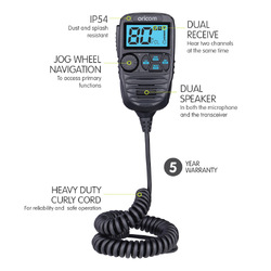 DTX4200XDV – Dual Receive UHF CB Radio with Dual Voltage and IP Rating