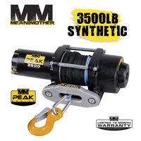 Mean Mother Peak ATV 3500lb Winch [ Type:Wire  Cable ]