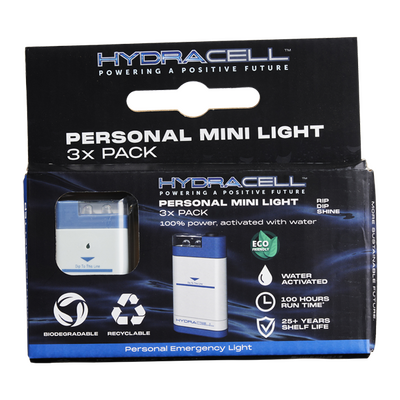 Hydracell Personal Mini Light 3 Pk