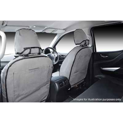 Msa Premium Canvas Seat Cover Front To Suit Gq12