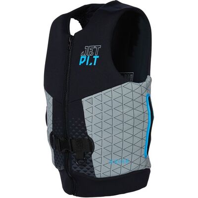 Jetpilot Cause F/E Mens Neo Life Jacket L50S - Black/Grey Large