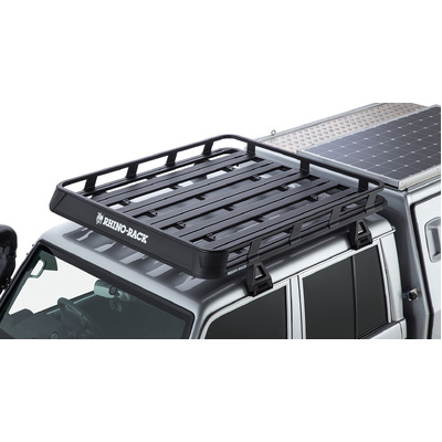 Rhino Rack Pioneer Tray (1400mm X 1280mm) For Toyota Landcruiser 79 Series 4Dr 4Wd Double Cab 03/07 On