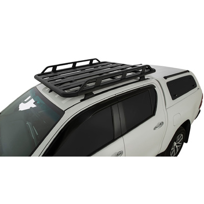 Rhino Rack Pioneer Tradie (1528mm X 1236mm) For Toyota Hilux Gen 8 4Dr Ute Double Cab 10/15 On