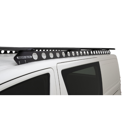 Rhino Rack Vortex Black 4 Bar System With Rhino-Rack Backbone For Toyota Hiace Gen 6 2Dr Van Lwb 06/19 On