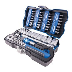 Kincrome Lok-On Socket & Bit Set 43 Piece 1/4" Drive