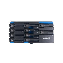 Kincrome Hex Impact Socket Set 10 Piece 1/2" Drive - Metric