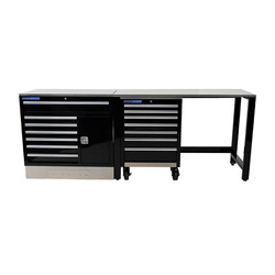 Kincrome Trade Centre Garage Set 3 Piece 14 Drawer