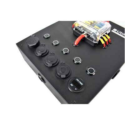 Small DC Control Box with Enerdrive 40a MPPT & Wiring Kit