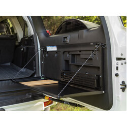 Rear Door Drop Down Table to suit Toyota Prado 150 / Lexus GX 460 [Undara Black]