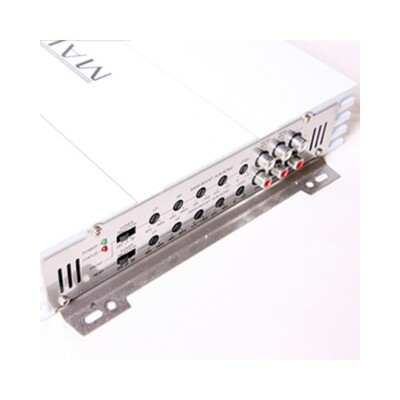 AMP4500W White Style 55Wrms 4/3/2/1 Channel Stainless Connections