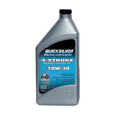 Quicksilver Oil Mercury 10W30 4 Stroke O/Board 946ml