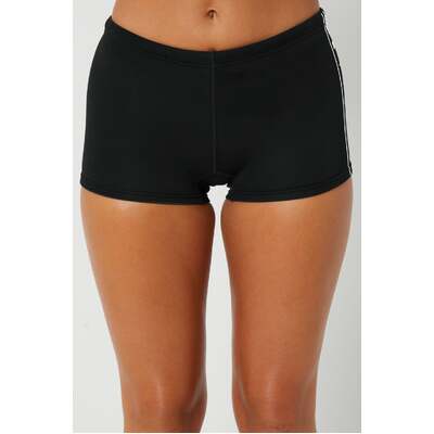 Jetpilot Cause 2.5' Ladies Neo Short - Black Size 14