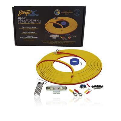 Marine 4Ga Power Wire Kit (7M)