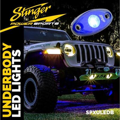 Stinger Spx Blue Led Underbody / Rock Light Pair