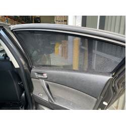 Mazda 3 Sedan 2nd Generation Car Rear Window Shades (BL; 2009-2013)