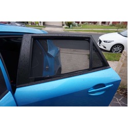 Mazda 3 Hatchback 2nd Generation Car Rear Window Shades (BL; 2009-2013)