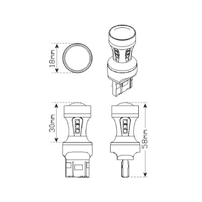 Reversing Lamps T20WM