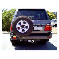 Twin Rear Spare Wheel Carrier to Suit Toyota LandCruiser 100 Series IFS