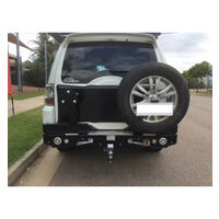 Twin Rear Spare Wheel Carrier to Suit Mitsubishi Pajero NS-Onwards 11/2006-Onwards with Sensors