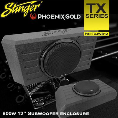 12 Inch Swing Gate Mounted Subwoofer Enclosure