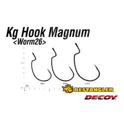 Decoy 400982 Worm Hook 26 #10/0 Pkt 2